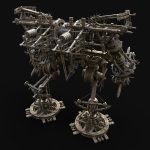 MECH GIANT ROBOT SIEGE WAR MACHINE MEDIEVAL MECHA COLLECTION AAA