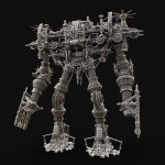 MECH GIANT ROBOT SIEGE WAR MACHINE MEDIEVAL MECHA COLLECTION AAA
