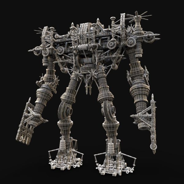 MECH GIANT ROBOT SIEGE WAR MACHINE MEDIEVAL MECHA COLLECTION AAA