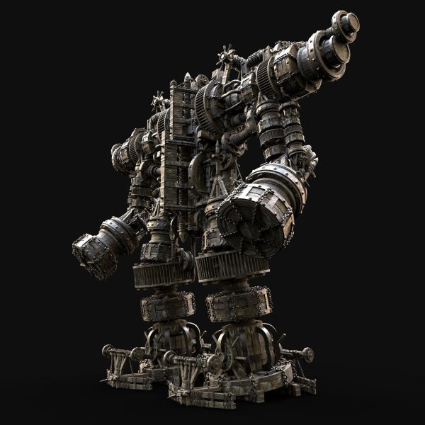 MECH GIANT ROBOT SIEGE WAR MACHINE MEDIEVAL MECHA COLLECTION AAA