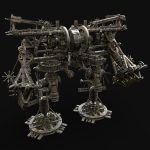 MECH GIANT ROBOT SIEGE WAR MACHINE MEDIEVAL MECHA COLLECTION AAA