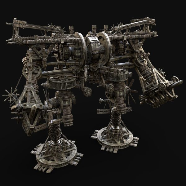 MECH GIANT ROBOT SIEGE WAR MACHINE MEDIEVAL MECHA COLLECTION AAA