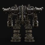 MECH GIANT ROBOT SIEGE WAR MACHINE MEDIEVAL MECHA COLLECTION AAA