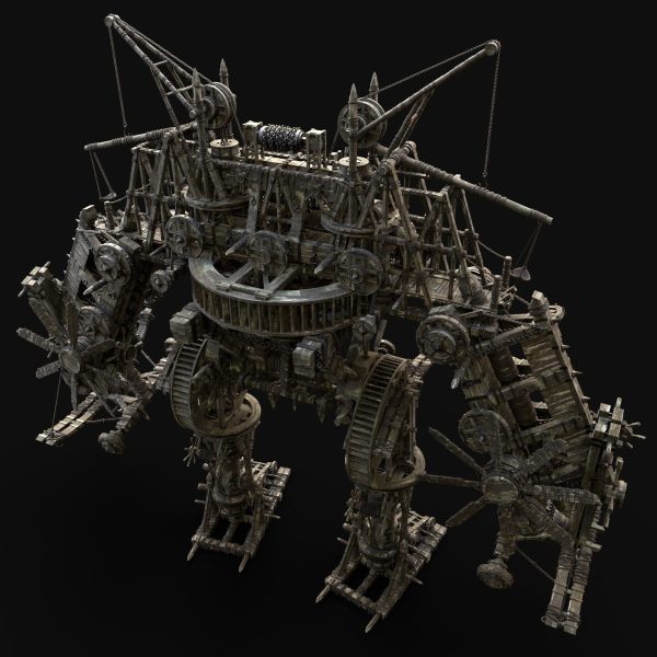MECH GIANT ROBOT SIEGE WAR MACHINE MEDIEVAL MECHA COLLECTION AAA