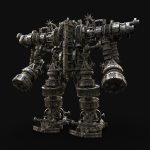 MECH GIANT ROBOT SIEGE WAR MACHINE MEDIEVAL MECHA COLLECTION AAA
