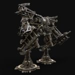 MECH GIANT ROBOT SIEGE WAR MACHINE MEDIEVAL MECHA COLLECTION AAA