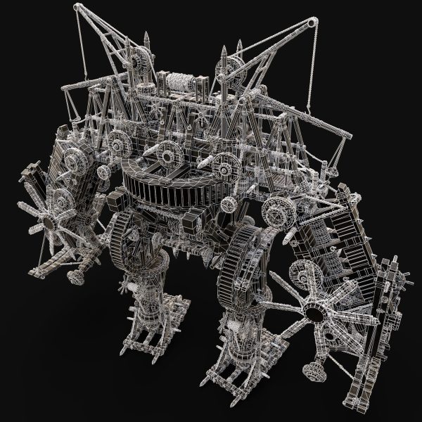 MECH GIANT ROBOT SIEGE WAR MACHINE MEDIEVAL MECHA COLLECTION AAA