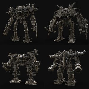 mech-giant-robot-siege-war-machine-medieval-mecha-collection-aaa-3d-model-40a334e109