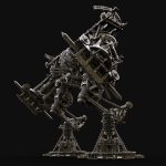 MECH GIANT ROBOT SIEGE WAR MACHINE MEDIEVAL MECHA COLLECTION AAA