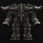 MECH GIANT ROBOT SIEGE WAR MACHINE MEDIEVAL MECHA COLLECTION AAA