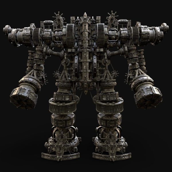 MECH GIANT ROBOT SIEGE WAR MACHINE MEDIEVAL MECHA COLLECTION AAA