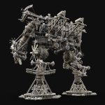 MECH GIANT ROBOT SIEGE WAR MACHINE MEDIEVAL MECHA COLLECTION AAA