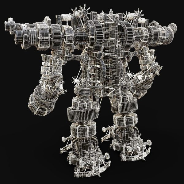 MECH GIANT ROBOT SIEGE WAR MACHINE MEDIEVAL MECHA COLLECTION AAA