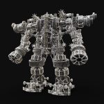 MECH GIANT ROBOT SIEGE WAR MACHINE MEDIEVAL MECHA COLLECTION AAA