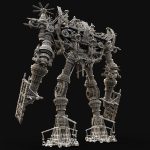 MECH GIANT ROBOT SIEGE WAR MACHINE MEDIEVAL MECHA COLLECTION AAA