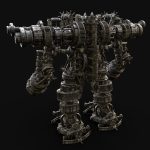 MECH GIANT ROBOT SIEGE WAR MACHINE MEDIEVAL MECHA COLLECTION AAA