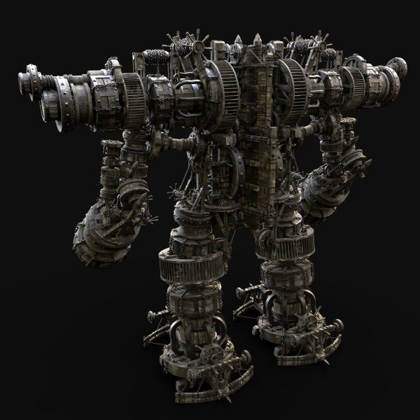 MECH GIANT ROBOT SIEGE WAR MACHINE MEDIEVAL MECHA COLLECTION AAA