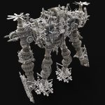 MECH GIANT ROBOT SIEGE WAR MACHINE MEDIEVAL MECHA COLLECTION AAA