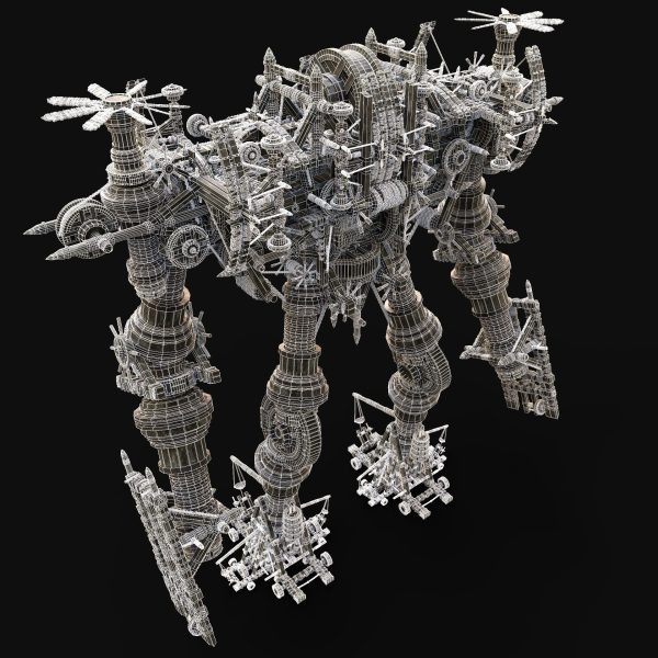 MECH GIANT ROBOT SIEGE WAR MACHINE MEDIEVAL MECHA COLLECTION AAA