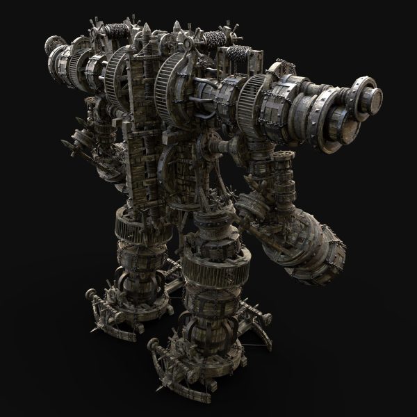 MECH GIANT ROBOT SIEGE WAR MACHINE MEDIEVAL MECHA COLLECTION AAA