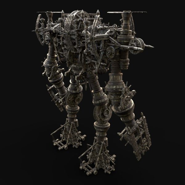 MECH GIANT ROBOT SIEGE WAR MACHINE MEDIEVAL MECHA COLLECTION AAA