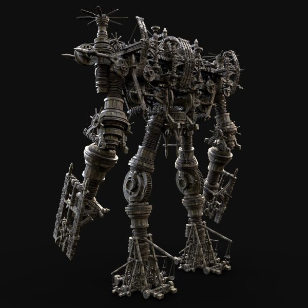 MECH GIANT ROBOT SIEGE WAR MACHINE MEDIEVAL MECHA COLLECTION AAA
