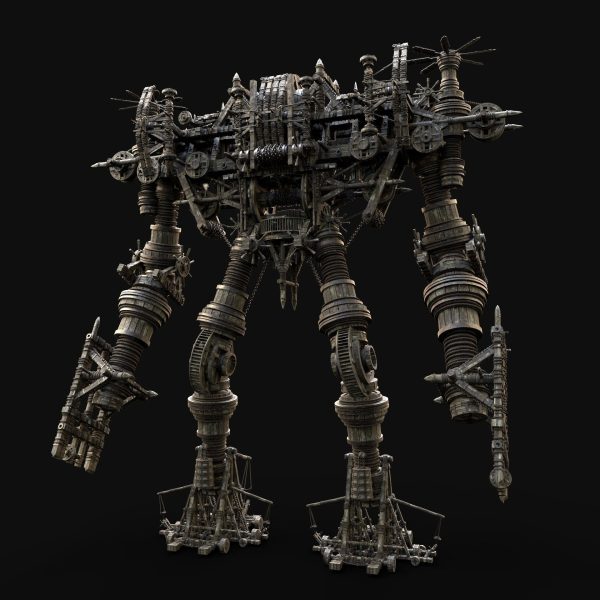 MECH GIANT ROBOT SIEGE WAR MACHINE MEDIEVAL MECHA COLLECTION AAA
