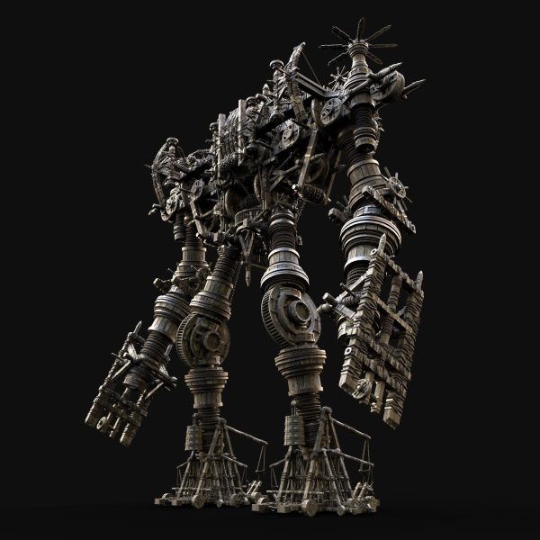 MECH GIANT ROBOT SIEGE WAR MACHINE MEDIEVAL MECHA COLLECTION AAA