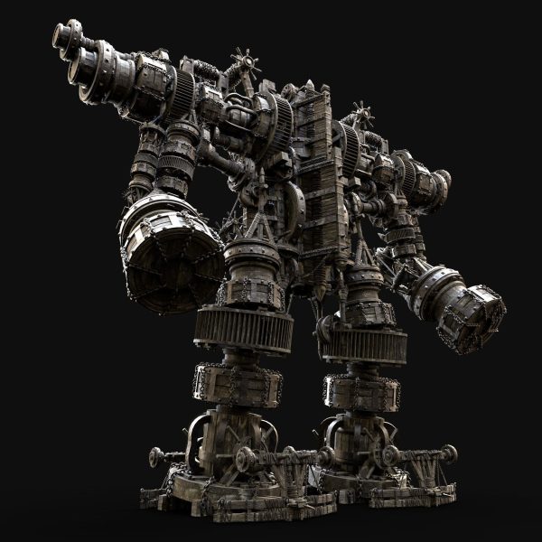 MECH GIANT ROBOT SIEGE WAR MACHINE MEDIEVAL MECHA COLLECTION AAA