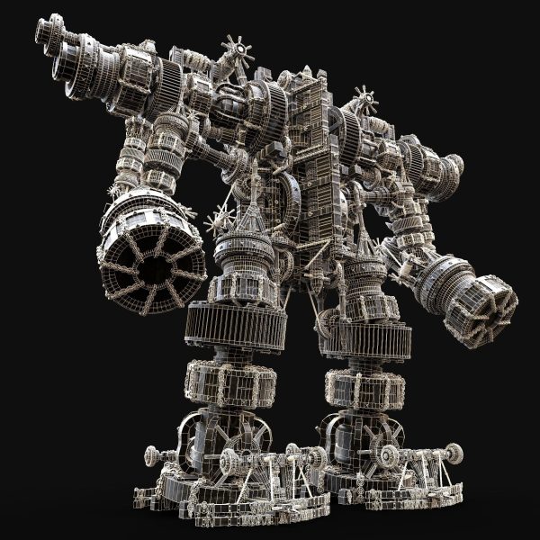 MECH GIANT ROBOT SIEGE WAR MACHINE MEDIEVAL MECHA COLLECTION AAA