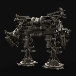 MECH GIANT ROBOT SIEGE WAR MACHINE MEDIEVAL MECHA COLLECTION AAA