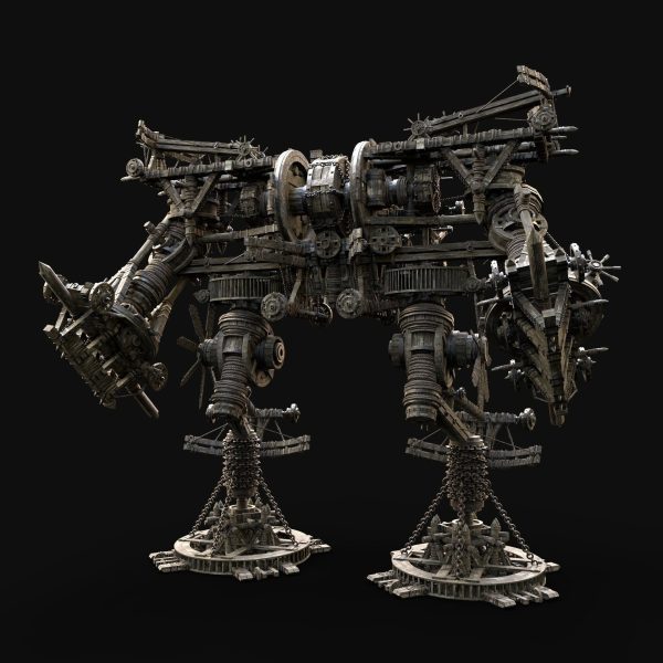 MECH GIANT ROBOT SIEGE WAR MACHINE MEDIEVAL MECHA COLLECTION AAA