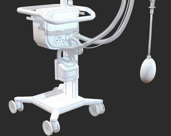 Medical Ventilator HAMILTON-C6 ICU Oxygen Ventilation System