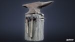 MEDIEVAL - Anvil 02 - LOW POLY