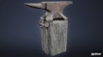 MEDIEVAL - Anvil 02 - LOW POLY