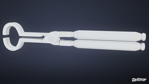 MEDIEVAL - Blacksmith Tools 01 - LOW POLY