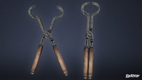 MEDIEVAL - Blacksmith Tools 01 - LOW POLY