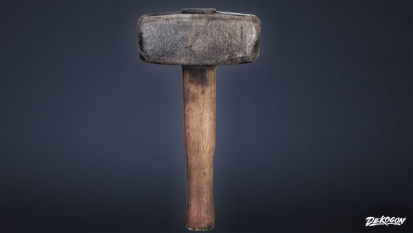 MEDIEVAL - Blacksmith Tools 01 - LOW POLY