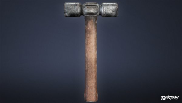 MEDIEVAL - Blacksmith Tools 01 - LOW POLY