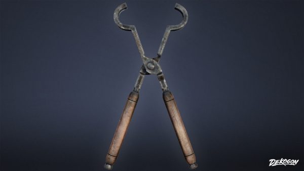 MEDIEVAL - Blacksmith Tools 01 - LOW POLY
