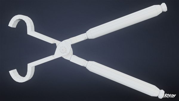 MEDIEVAL - Blacksmith Tools 01 - LOW POLY