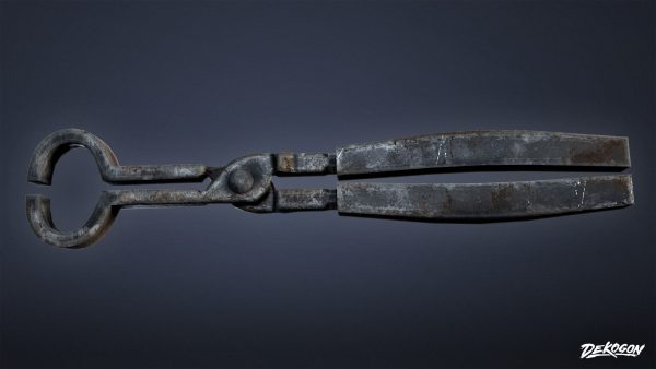 MEDIEVAL - Blacksmith Tools 01 - LOW POLY
