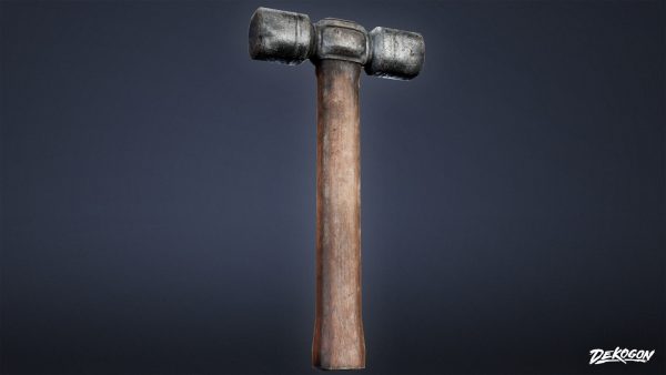 MEDIEVAL - Blacksmith Tools 01 - LOW POLY