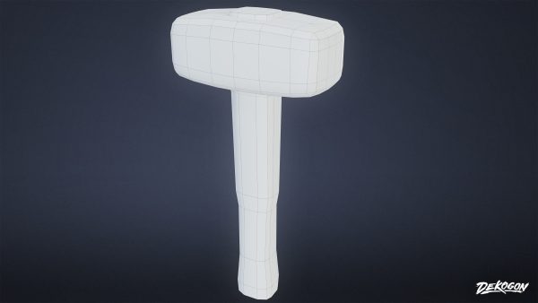MEDIEVAL - Blacksmith Tools 01 - LOW POLY