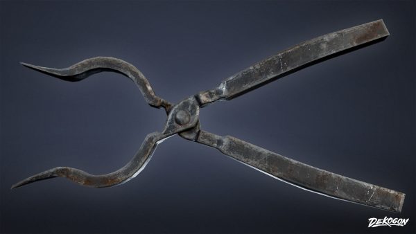 MEDIEVAL - Blacksmith Tools 01 - LOW POLY