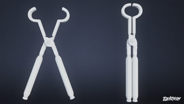 MEDIEVAL - Blacksmith Tools 01 - LOW POLY