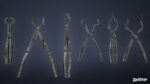 MEDIEVAL - Blacksmith Tools 01 - LOW POLY