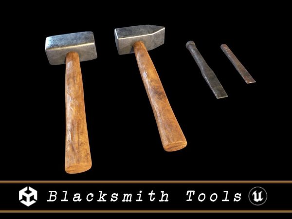 Medieval Blacksmith Tools
