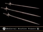 Medieval Bonfire Pokers