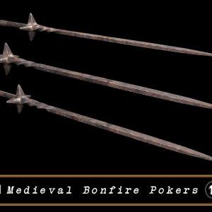 Medieval Bonfire Pokers